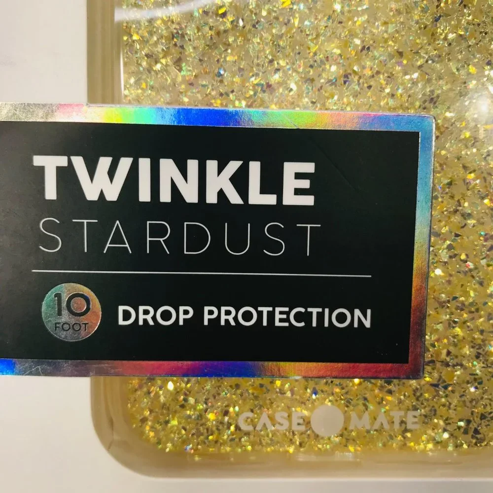 Case Mate Twinkle Stardust Gold Sparkle Apple iPhone XS Max New In Package